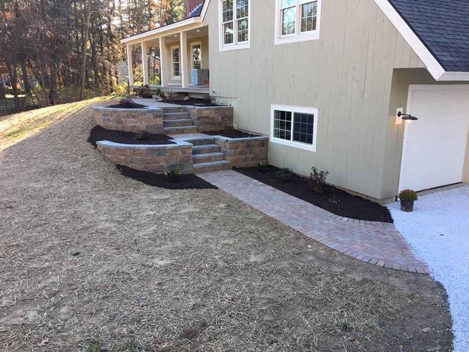 paver steps - Olson Lawncare and Landscaping Twin Cities Andover